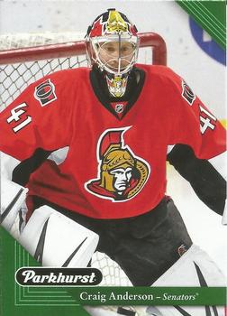 #169 Craig Anderson - Ottawa Senators - 2017-18 Parkhurst Hockey