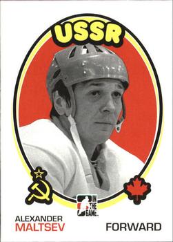 #169 Alexander Maltsev - USSR - 2009-10 In The Game 1972 The Year In Hockey