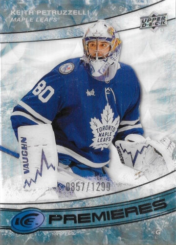 #169 Keith Petruzzelli - Toronto Maple Leafs - 2022-23 Upper Deck Ice Hockey