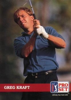 #169 Greg Kraft - 1992 Pro Set PGA Tour Golf