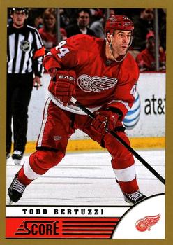 #169 Todd Bertuzzi - Detroit Red Wings - 2013-14 Score - Gold Hockey