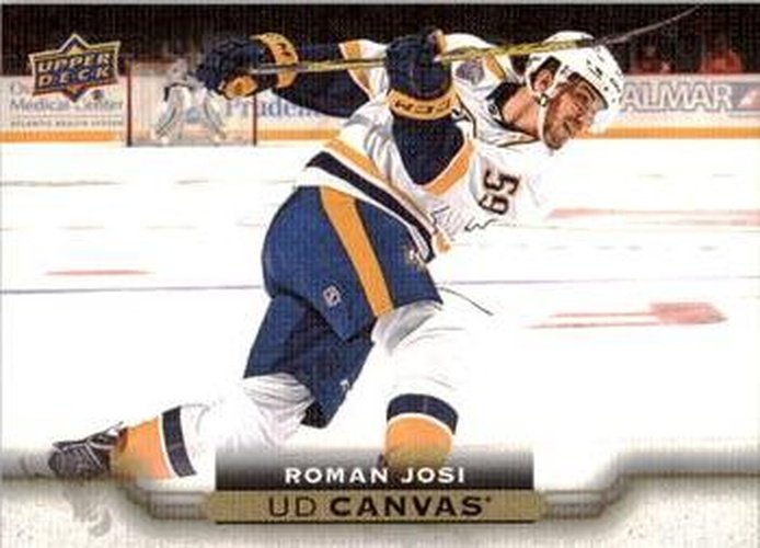 #C169 Roman Josi - Nashville Predators - 2015-16 Upper Deck - UD Canvas Hockey