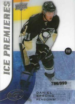 #169 - Daniel Sprong - Pittsburgh Penguins - 2015-16 Upper Deck Ice Hockey