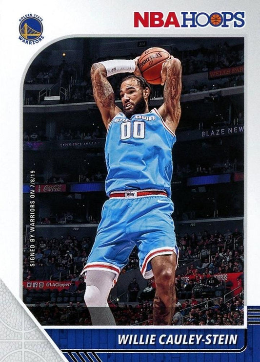 #169 Willie Cauley-Stein - Golden State Warriors - 2019-20 Hoops Basketball