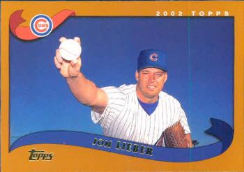 #169 Jon Lieber - Chicago Cubs - 2002 Topps Baseball