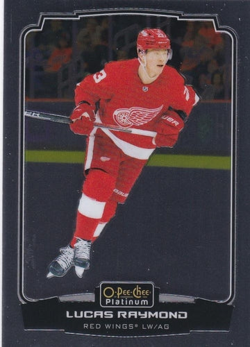 #169 Lucas Raymond - Detroit Red Wings - 2022-23 O-Pee-Chee Platinum Hockey