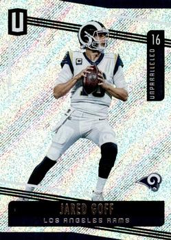 #169 Jared Goff - Los Angeles Rams - 2019 Panini Unparalleled Football