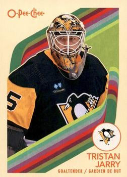 #169 Tristan Jarry - Pittsburgh Penguins - 2023-24 O-Pee-Chee - Retro Hockey