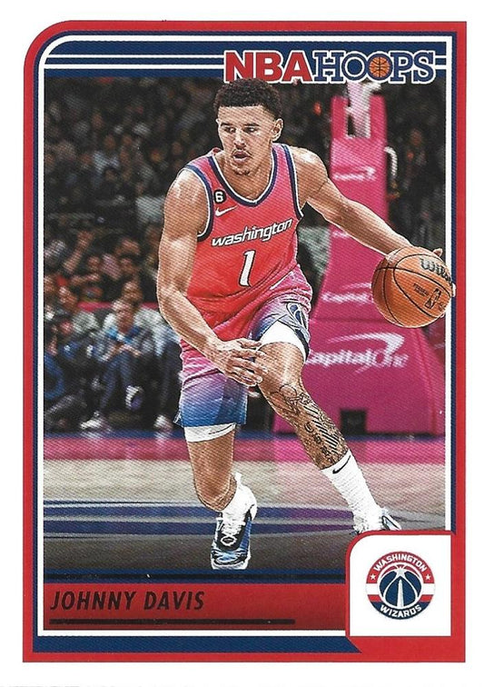 #169 Johnny Davis - Washington Wizards - 2023-24 Hoops Basketball