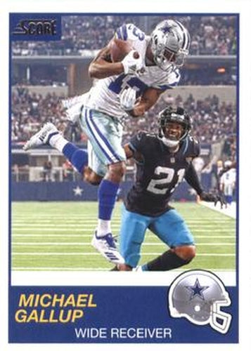 #169 Michael Gallup - Dallas Cowboys - 2019 Score Football