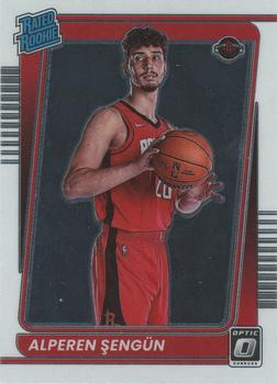#169 Alperen Sengun - Houston Rockets - 2021-22 Donruss Optic Basketball