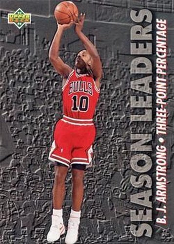 #169 B.J. Armstrong - Chicago Bulls - 1993-94 Upper Deck Basketball