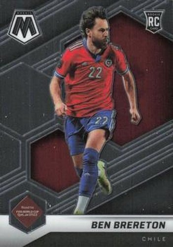 #169 Ben Brereton Diaz - Chile - 2021-22 Panini Mosaic Road to FIFA World Cup Soccer