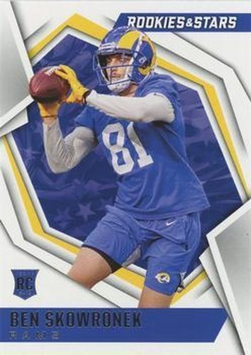 #169 Ben Skowronek - Los Angeles Rams - 2021 Panini Rookies & Stars Football