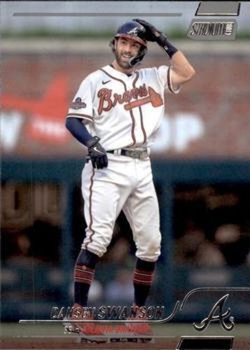 #169 Dansby Swanson - Atlanta Braves - 2022 Stadium Club Baseball