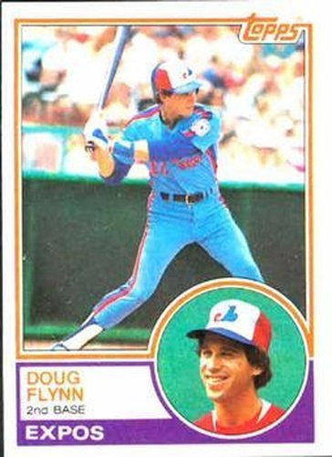 #169 Doug Flynn - Montreal Expos - 1983 Topps Baseball