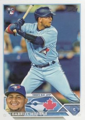 #169 Gabriel Moreno - Toronto Blue Jays - 2023 Topps Baseball