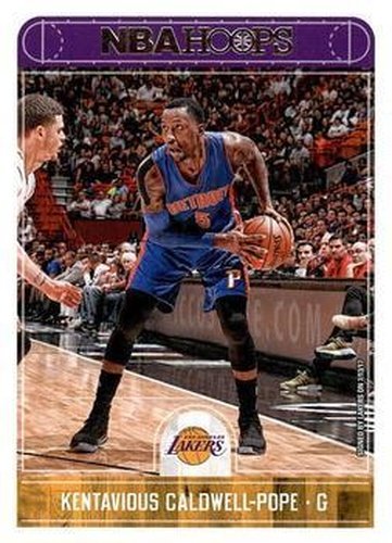 #169 Kentavious Caldwell-Pope - Los Angeles Lakers - 2017-18 Hoops Basketball