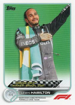#169 Lewis Hamilton - Mercedes-AMG Petronas Formula One Team - 2022 Topps Formula 1 Racing