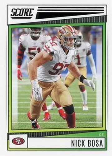 #169 Nick Bosa - San Francisco 49ers - 2022 Score Football