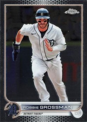 #169 Robbie Grossman - Detroit Tigers - 2022 Topps Chrome Baseball