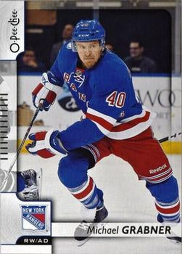 #169 Michael Grabner - New York Rangers - 2017-18 O-Pee-Chee Hockey