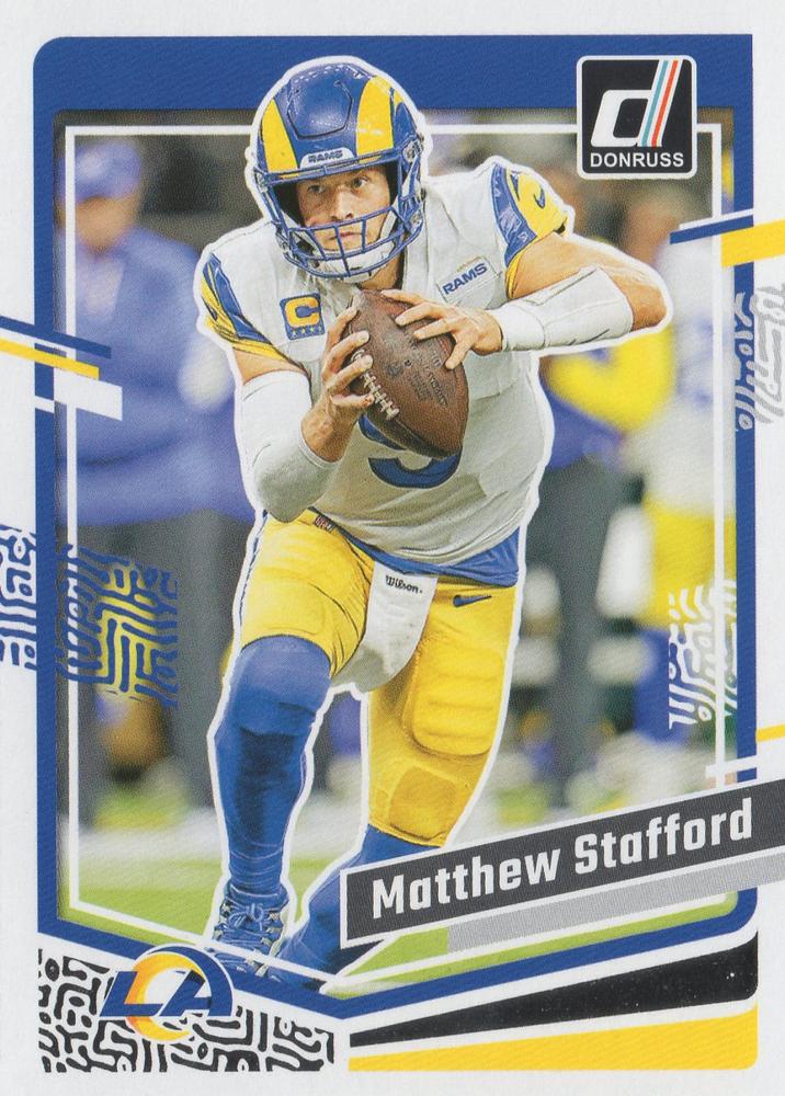 #169 Matthew Stafford - Los Angeles Rams - 2023 Donruss Football