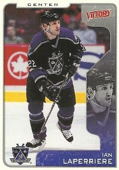#169 Ian Laperriere - Los Angeles Kings - 2001-02 Upper Deck Victory Hockey