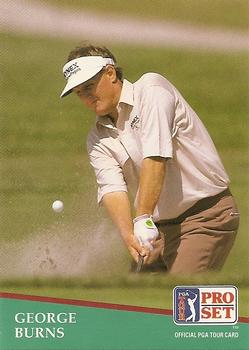 #169 George Burns - 1991 Pro Set PGA Tour Golf