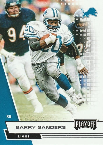#169 Barry Sanders - Detroit Lions - 2020 Panini Playoff Football