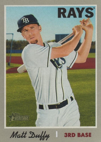 #169 Matt Duffy - Philadelphia Phillies - 2019 Topps Heritage Baseball