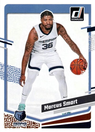 #169 Marcus Smart - Memphis Grizzlies - 2023-24 Donruss Basketball