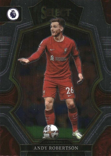 #169 Andy Robertson - Liverpool - 2022-23 Panini Select Premier League Soccer