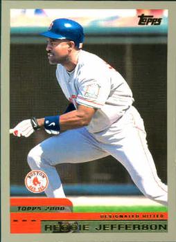 #169 Reggie Jefferson - Boston Red Sox - 2000 Topps Baseball