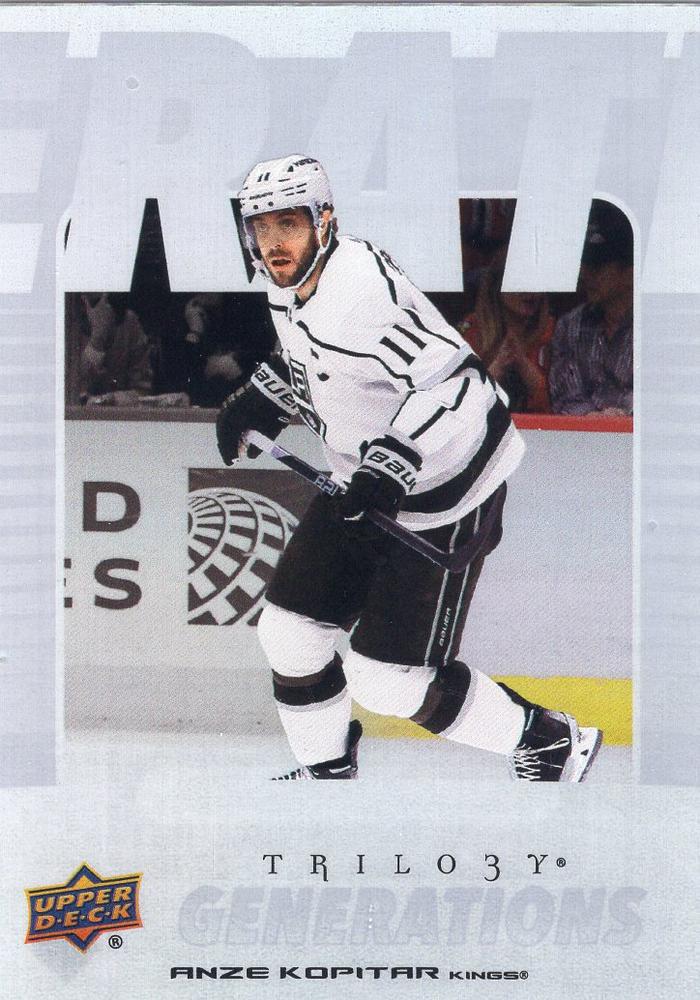 #TG-16B Anze Kopitar - Los Angeles Kings - 2023-24 Upper Deck Trilogy - Generations Hockey