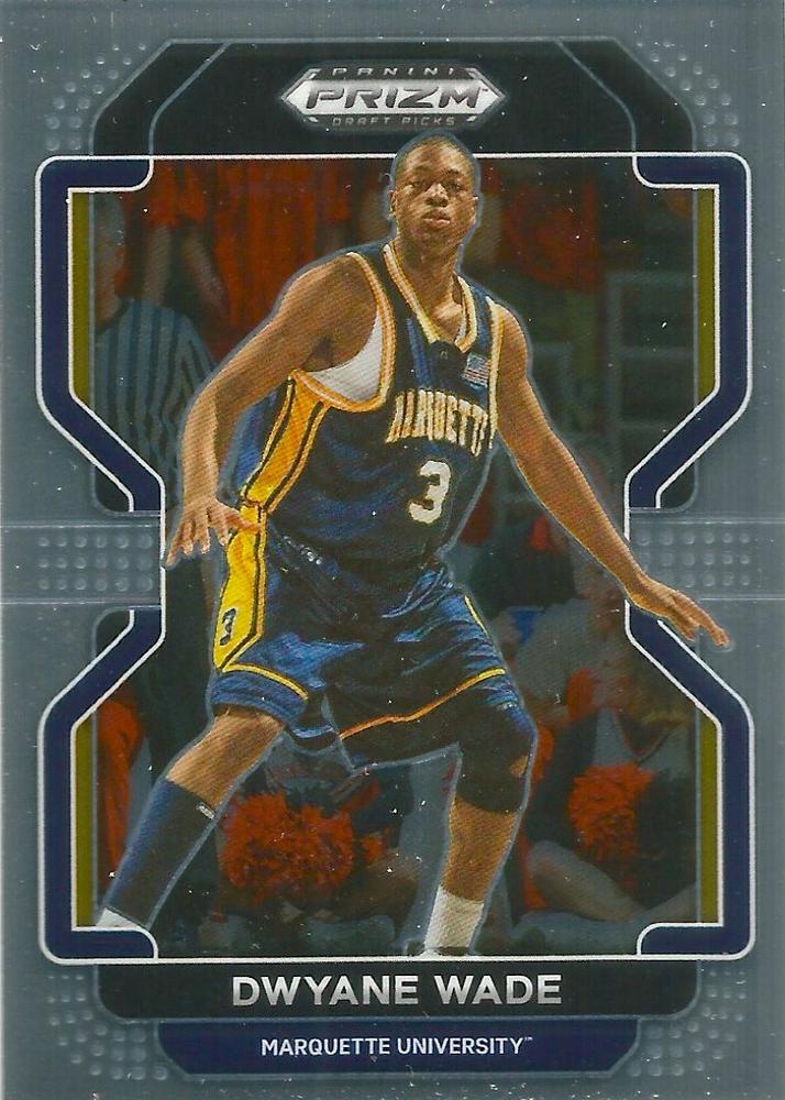 #16 Dwyane Wade - Marquette Golden Eagles - 2022 Panini Prizm Draft Picks Basketball
