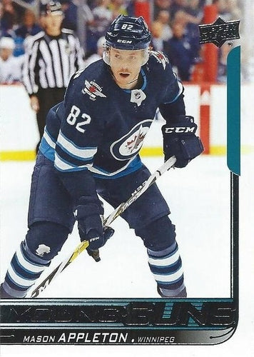 #516 Mason Appleton - Winnipeg Jets - 2018-19 Upper Deck Hockey