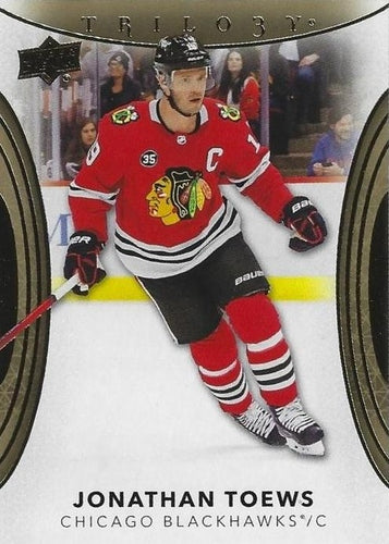 #16 Jonathan Toews - Chicago Blackhawks - 2022-23 Upper Deck Trilogy Hockey