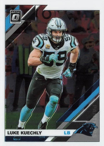 #16 Luke Kuechly - Carolina Panthers - 2019 Donruss Optic Football