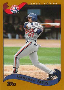 #16 Fernando Tatis - Montreal Expos - 2002 Topps Baseball