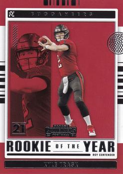 #ROY-KTR Kyle Trask - Tampa Bay Buccaneers - 2021 Panini Contenders - Rookie of the Year Contenders Football