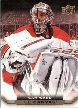 #C16 Cam Ward - Carolina Hurricanes - 2015-16 Upper Deck - UD Canvas Hockey