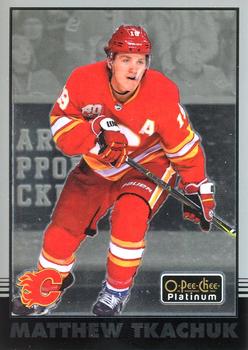 #R-16 Matthew Tkachuk - Calgary Flames - 2020-21 O-Pee-Chee Platinum - Retro Hockey