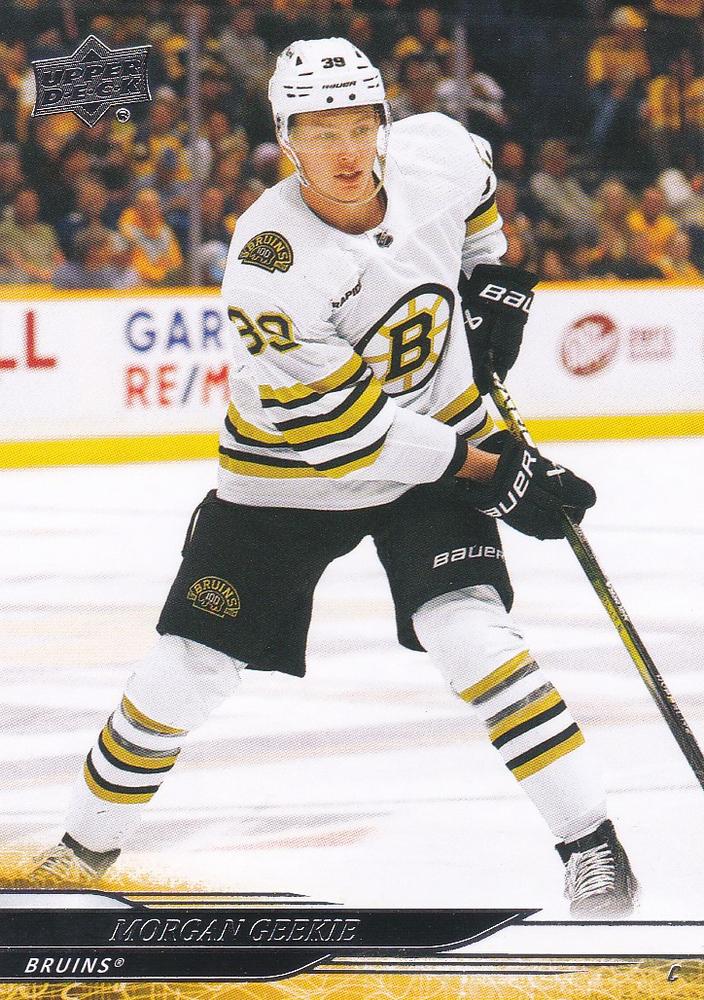 #16 Morgan Geekie - Boston Bruins - 2024-25 Upper Deck Hockey