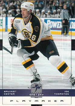 #16 Joe Thornton - Boston Bruins - 1999-00 Upper Deck Wayne Gretzky Hockey