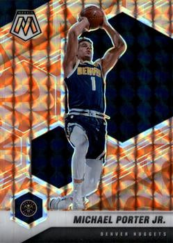 #16 Michael Porter Jr. - Denver Nuggets - 2020-21 Panini Mosaic - Mosaic Reactive Orange Basketball