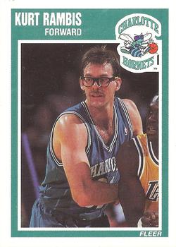 #16 Kurt Rambis - Charlotte Hornets - 1989-90 Fleer Basketball