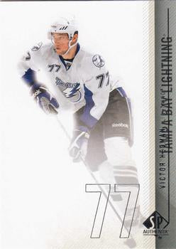 #16 Victor Hedman - Tampa Bay Lightning - 2010-11 SP Authentic Hockey