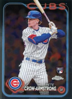#16 Pete Crow-Armstrong - Chicago Cubs - 2024 Topps Chrome Baseball