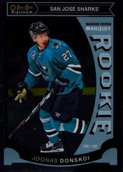 #M16 Joonas Donskoi - San Jose Sharks - 2015-16 O-Pee-Chee Platinum - Marquee Rookies Hockey